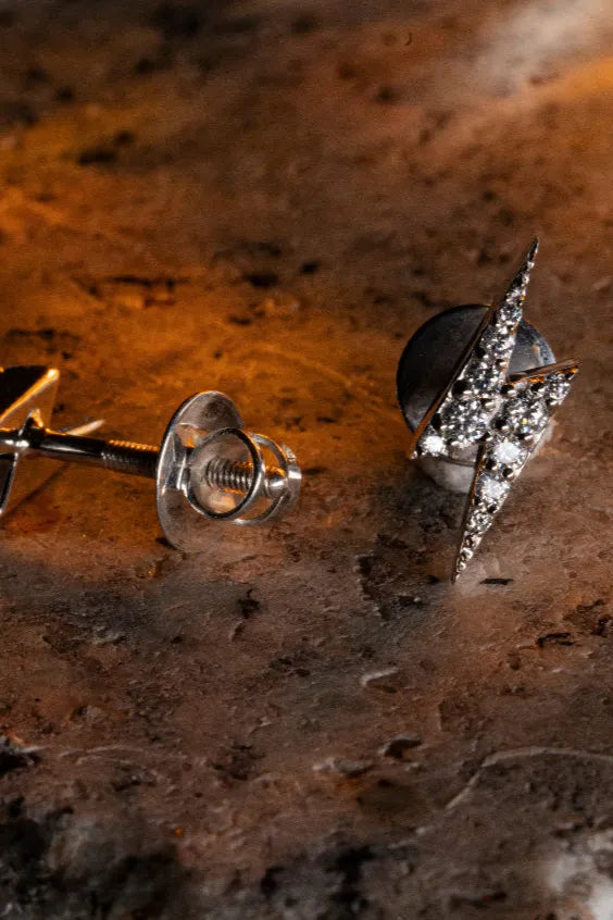 Zeus Silver Studs