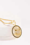 Say Less Silver Pendant