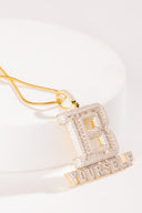 B Yourself Silver Pendant