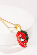 Webbed Out Silver Pendant