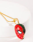 Webbed Out Silver Pendant
