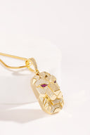 The Alpha Edit Silver Pendant