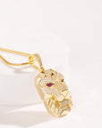 The Alpha Edit Silver Pendant