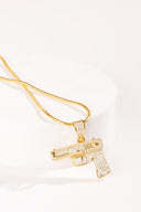 Trigger Silver Pendant