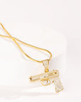Trigger Silver Pendant